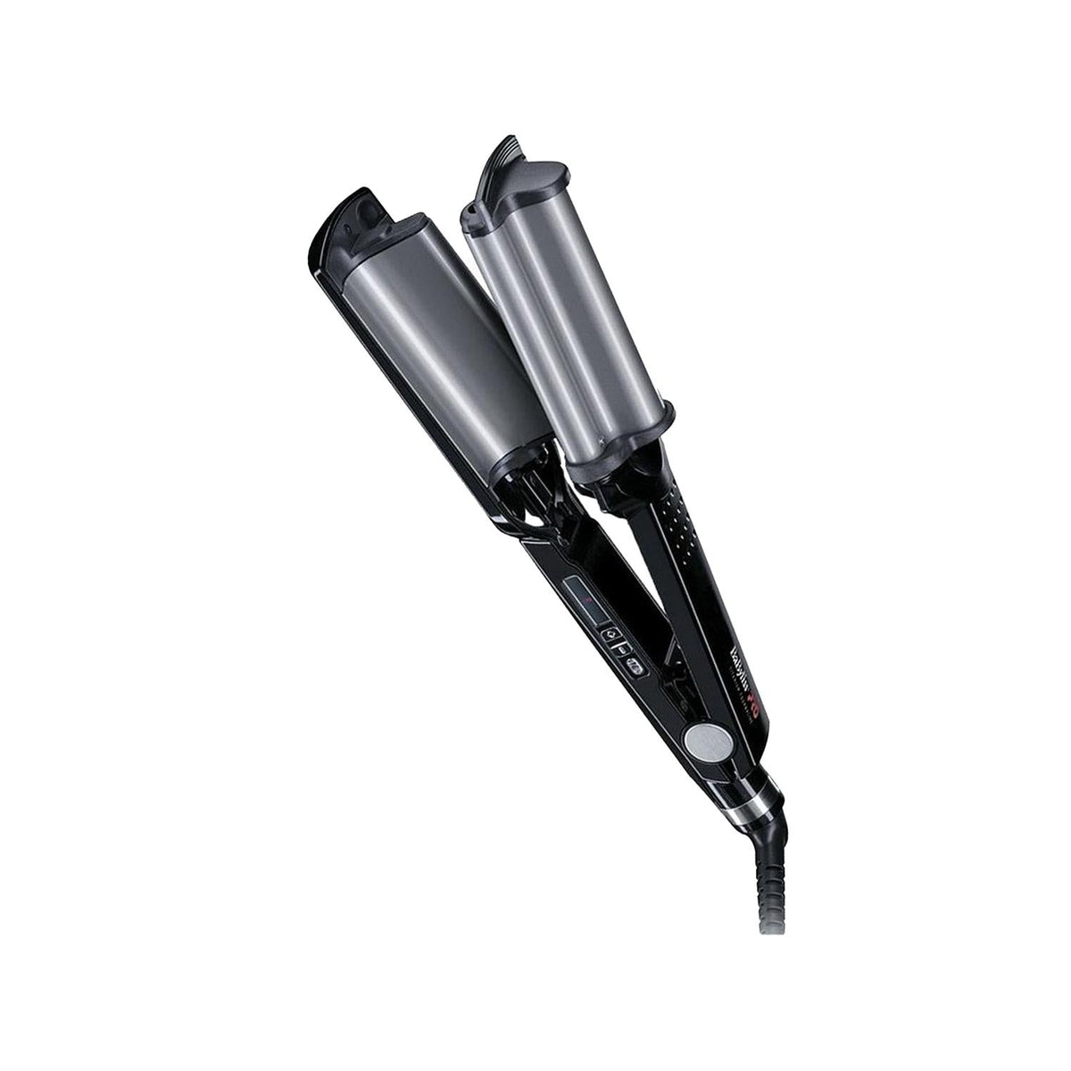 BaByliss PRO 2469 Ionic Hi-def Titanium Curling Iron - Professional Grade Hair Styling Tool for Long-Lasting Curls Beauty Care Bag