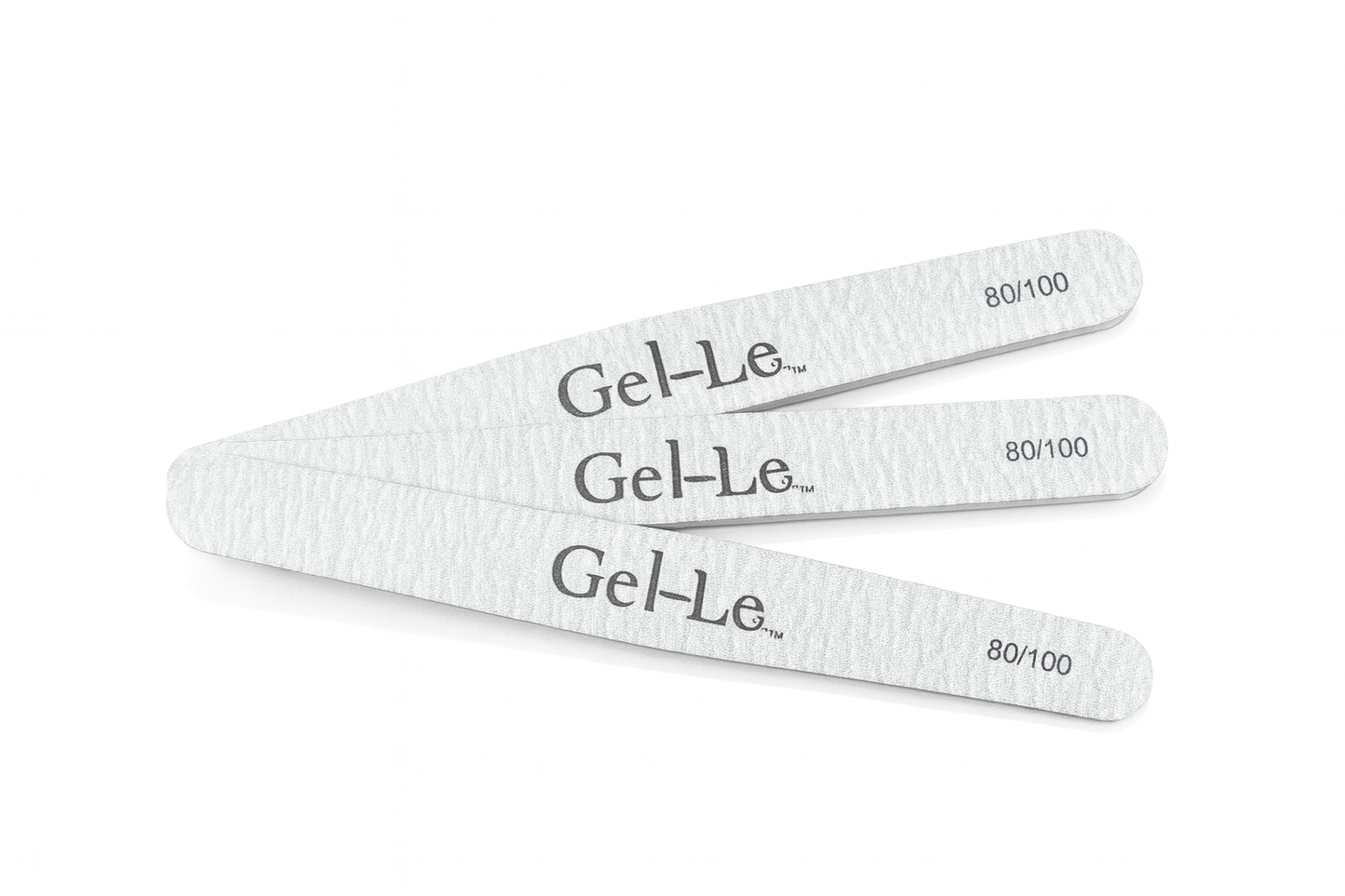Gel-Le - Zebra Nail File 80/100