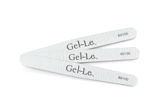 Gel-Le - Zebra Nail File 80/100