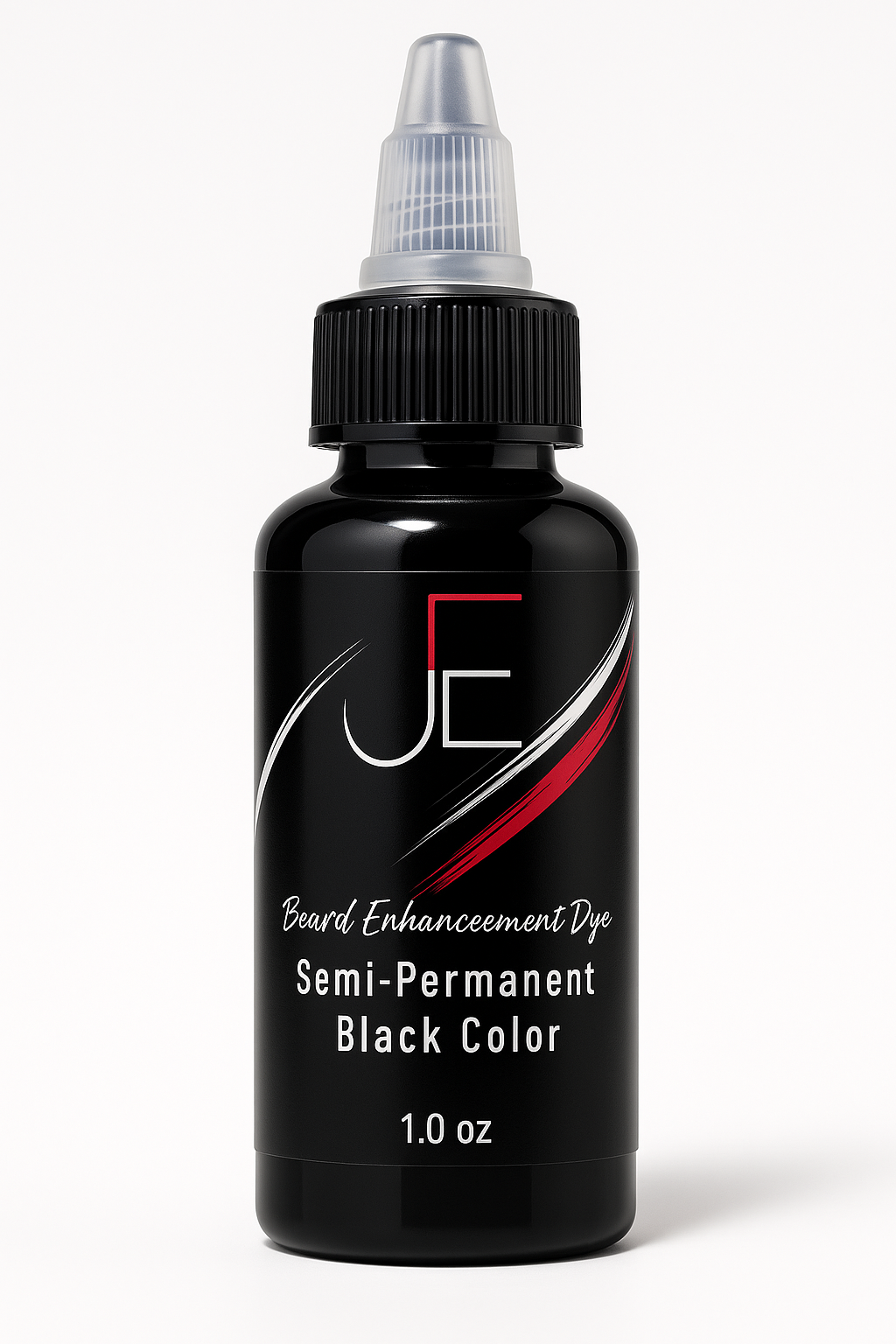 Semi-Permanent Beard Enhancement Dye 1 OZ – Trial & Touch-Up Size J.E-LINE LLC