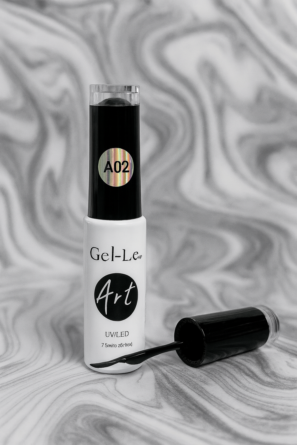 Gel-Le - A02 Black (Gel Art) Queen Nails & Beauty Supplies
