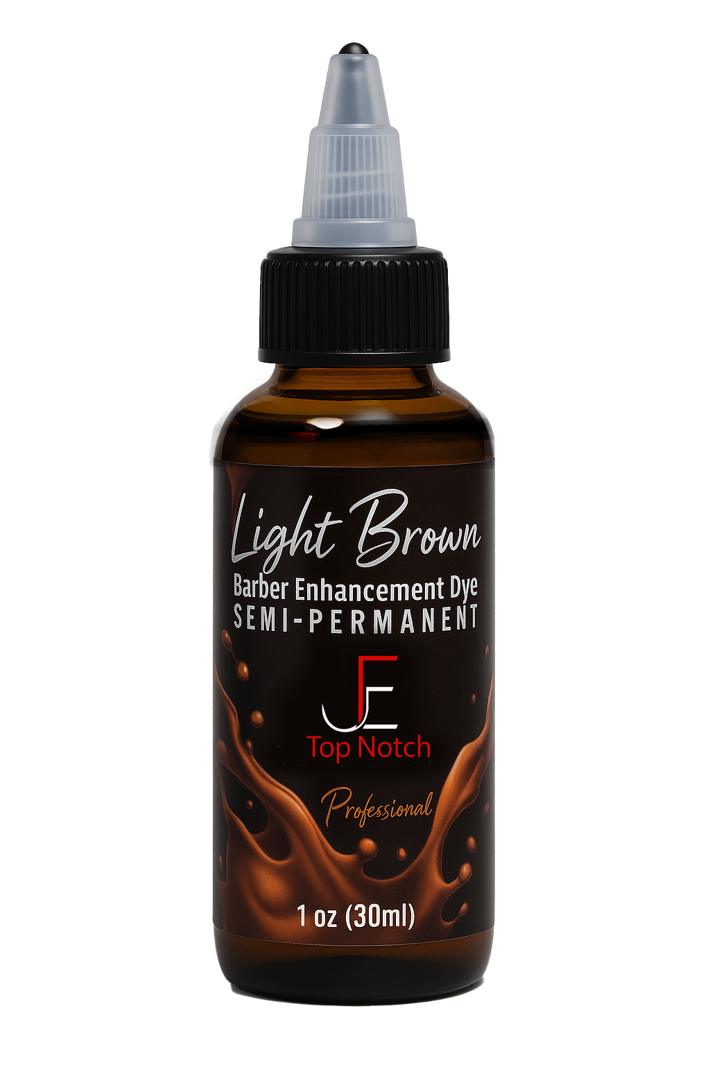 Semi-Permanent Beard Enhancement Dye 1 OZ – Trial & Touch-Up Size J.E-LINE LLC