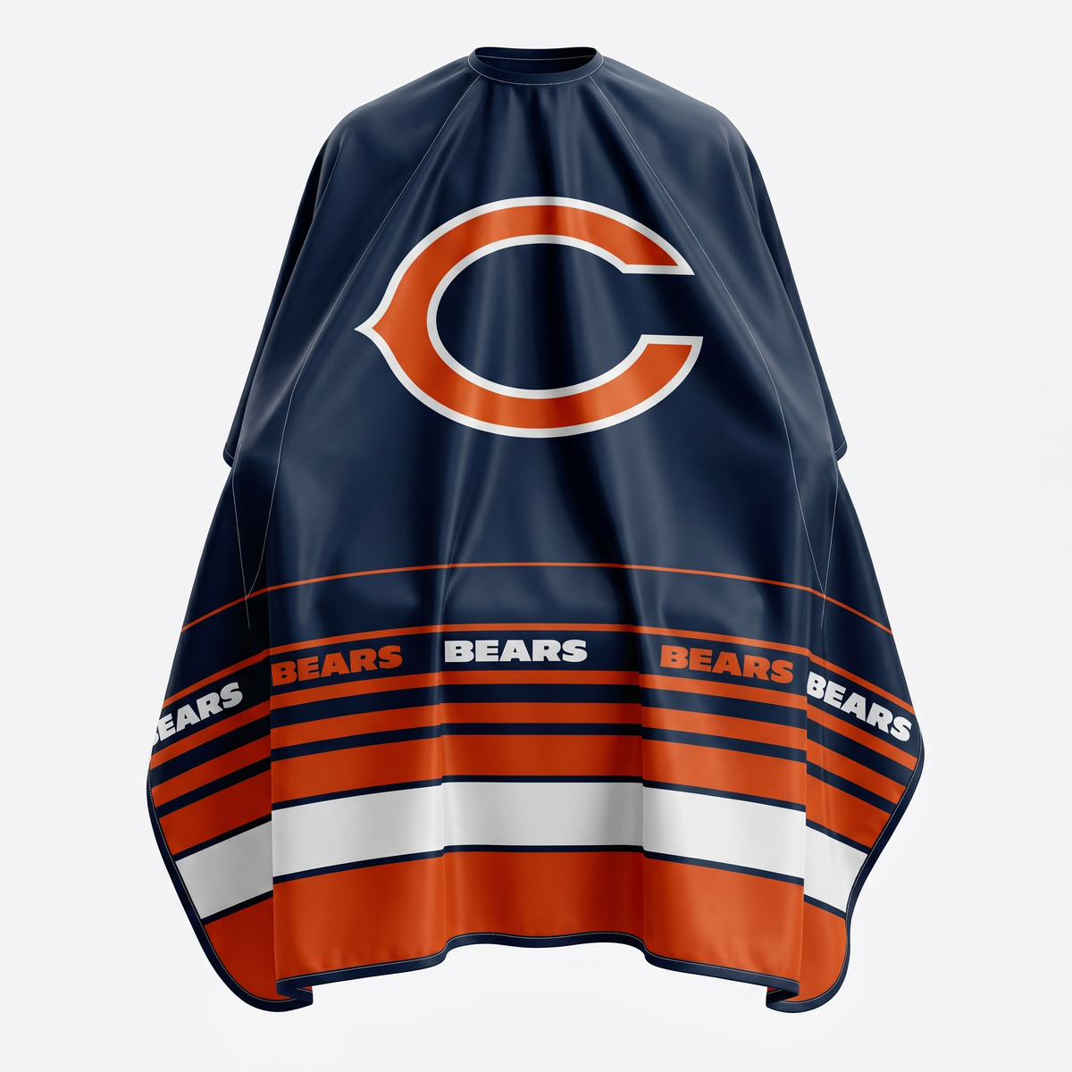 Chicago Bears Barber Cape myteamcape