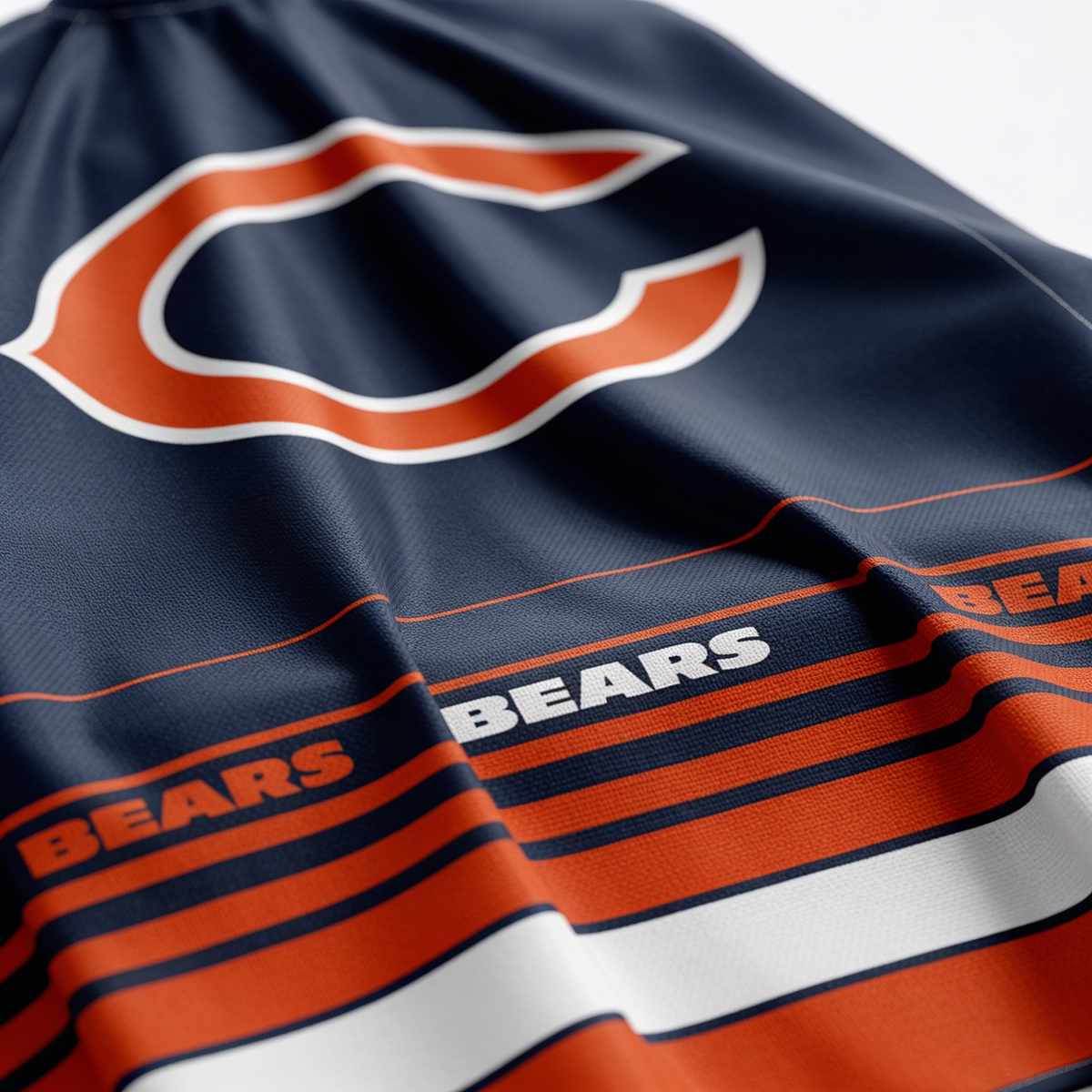 Chicago Bears Barber Cape myteamcape