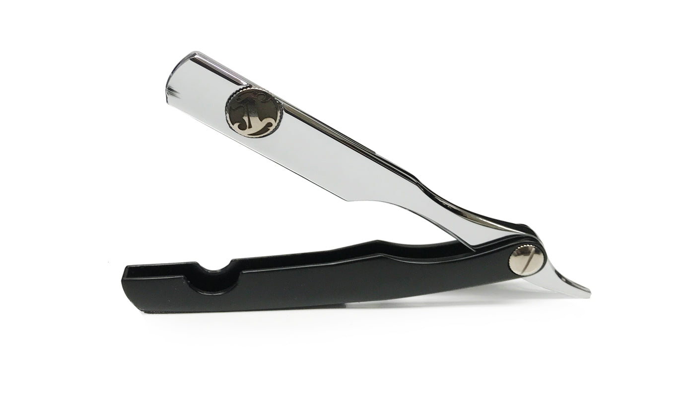 IBC Chrome / Black Razor Irving Barber Company