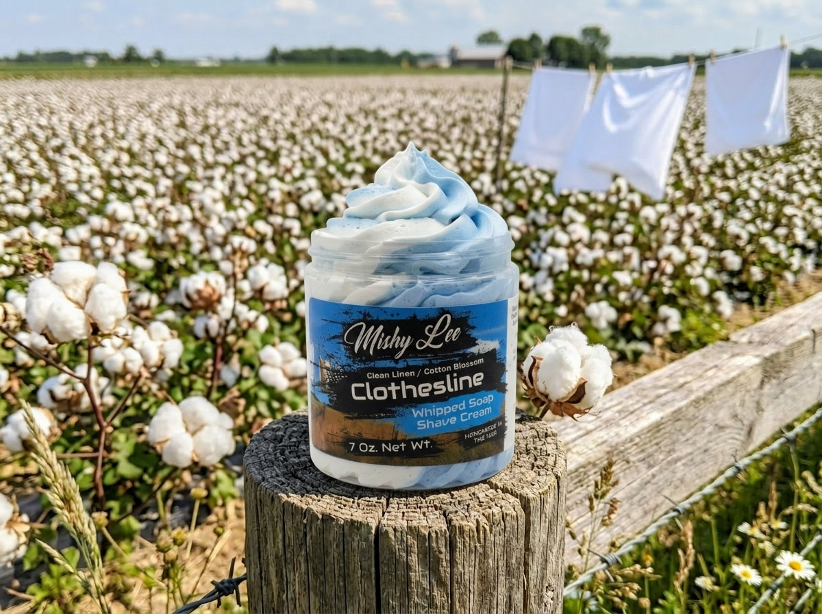 Clothesline Whipped Soap and Shave Cream Mishy Lee Boutique