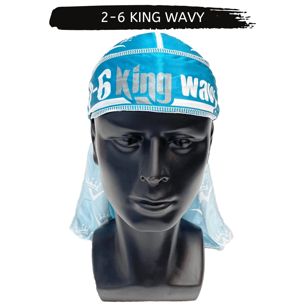 Silk Durag for 360 Waves & Overnight Compression [All Variants] 26 King Wavy Merch, LLC