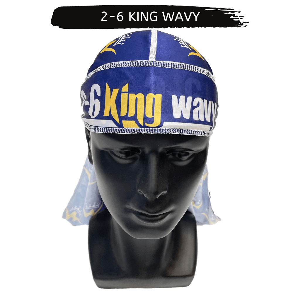 Silk Durag for 360 Waves & Overnight Compression [All Variants] 26 King Wavy Merch, LLC