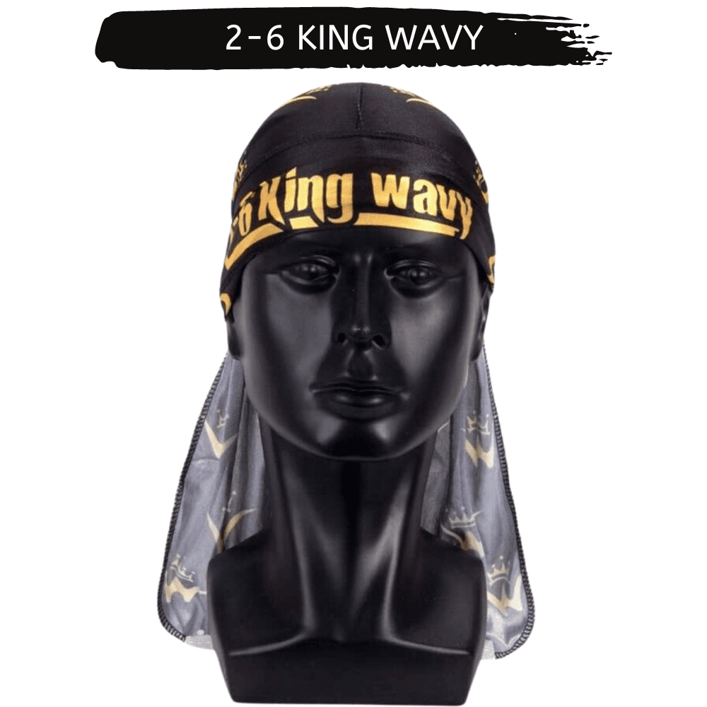 Silk Durag for 360 Waves & Overnight Compression [All Variants] 26 King Wavy Merch, LLC
