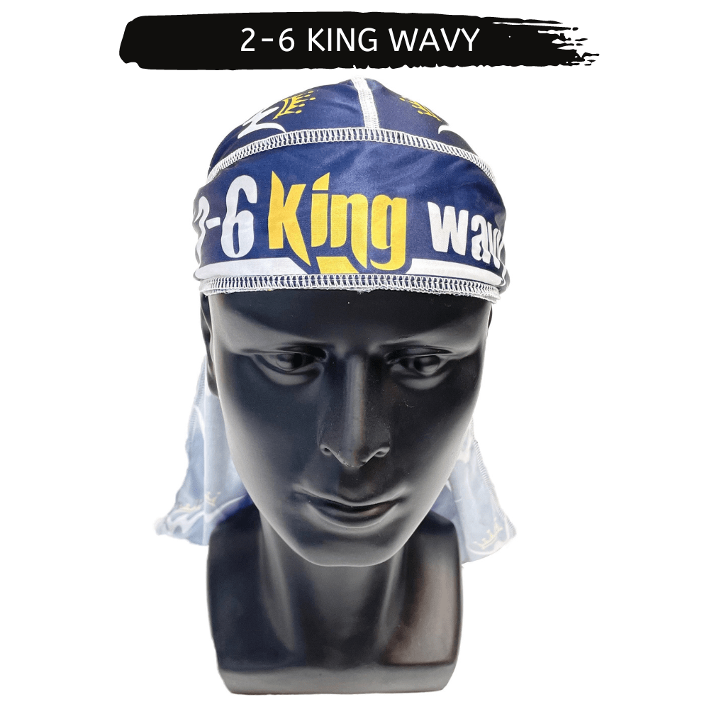 Silk Durag for 360 Waves & Overnight Compression [All Variants] 26 King Wavy Merch, LLC