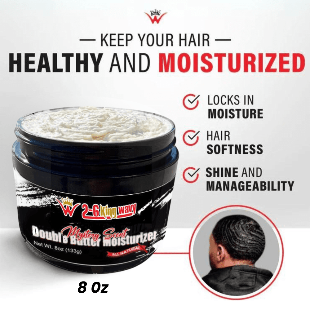 🔥Pre Order 🔥Double Butter Hair Moisturizer for Dry, Coarse Hair 26 King Wavy Merch, LLC