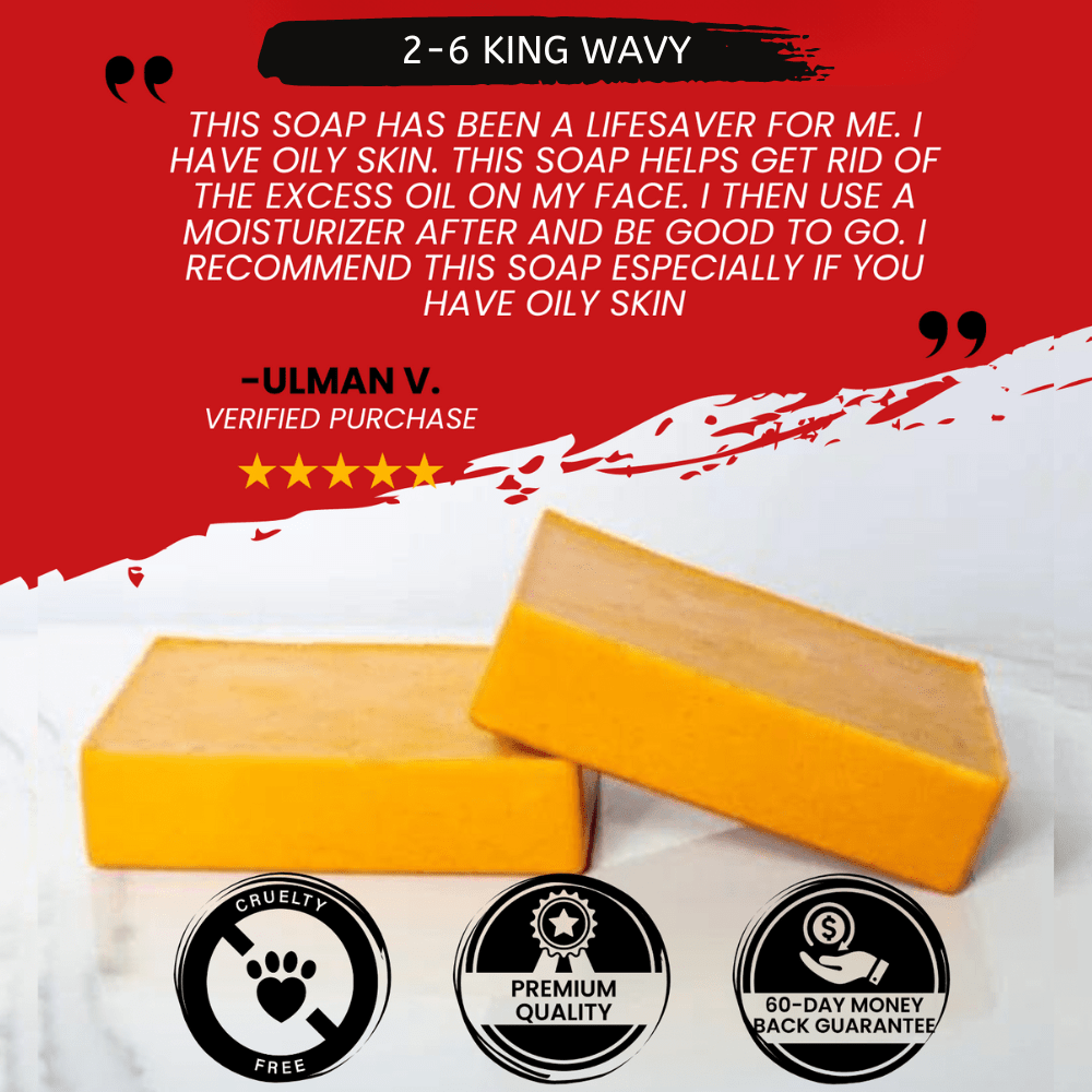 Turmeric Face Bar for Dark Spots & Uneven Skin 26 King Wavy Merch, LLC