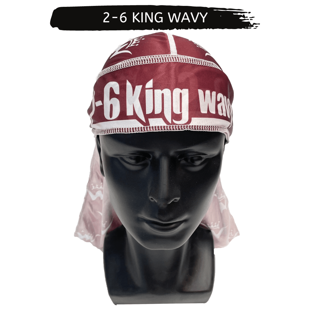 Silk Durag for 360 Waves & Overnight Compression [All Variants] 26 King Wavy Merch, LLC