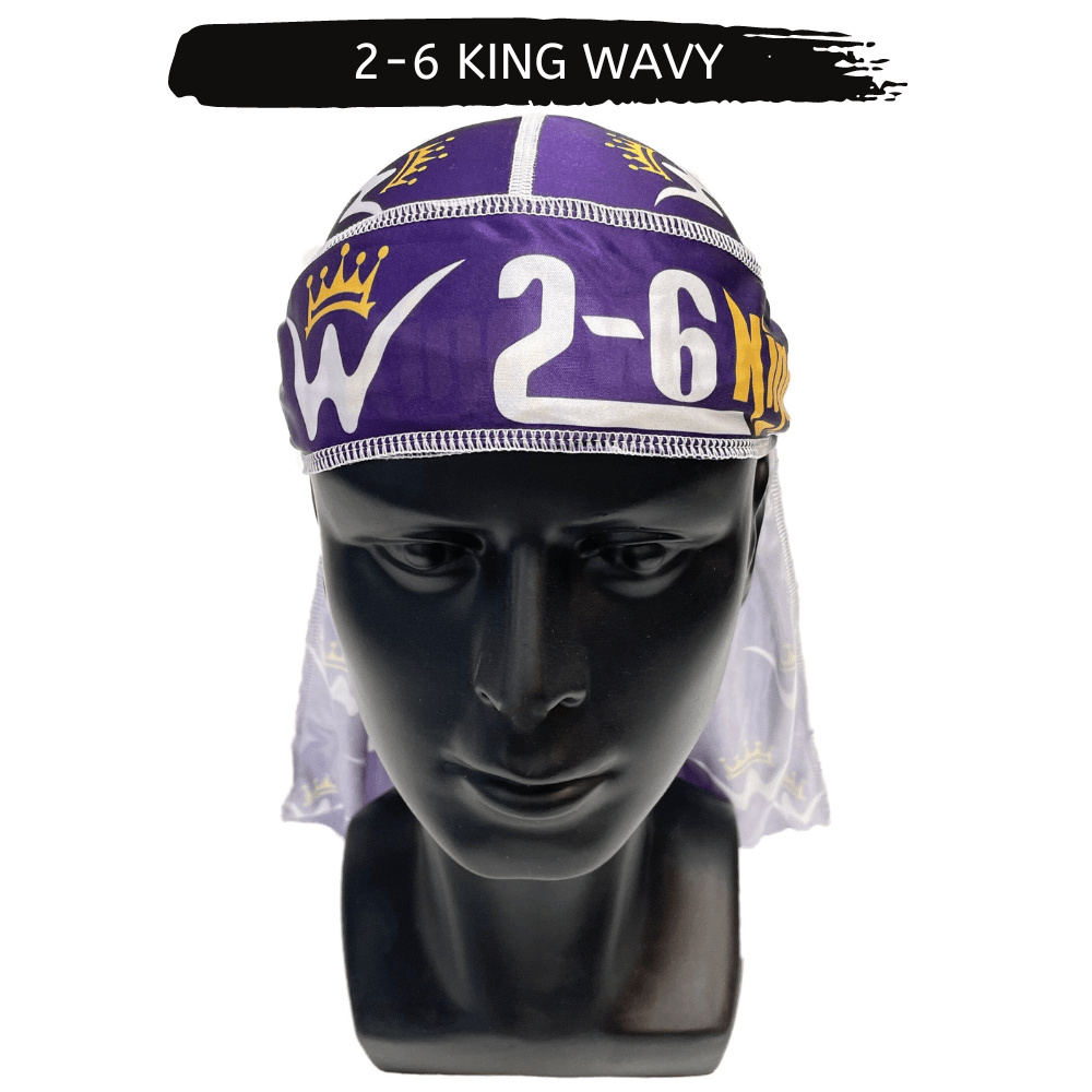 Silk Durag for 360 Waves & Overnight Compression [All Variants] 26 King Wavy Merch, LLC