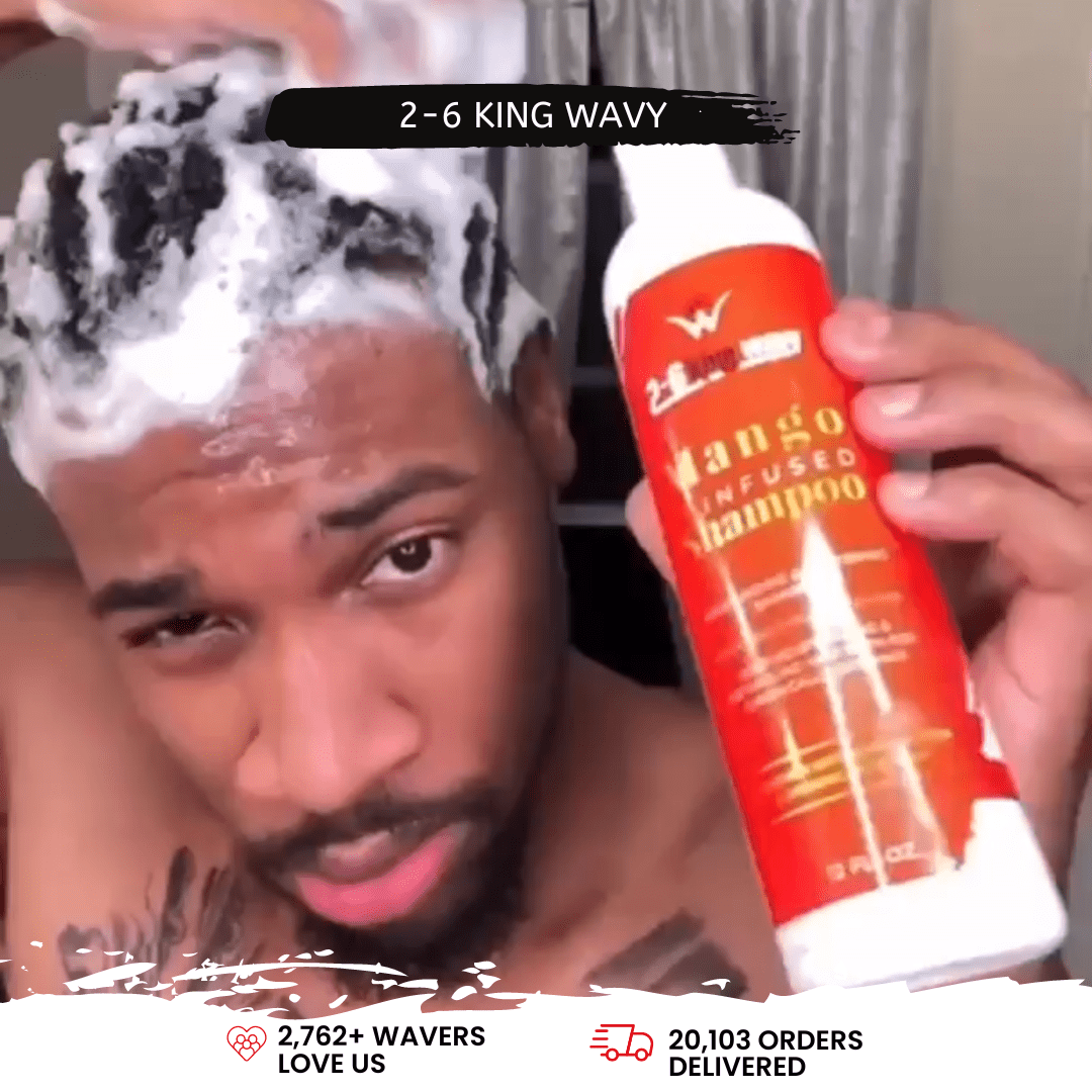 Infused Mango Shampoo 12 FL OZ Premium Quality (10% Off) 26 King Wavy Merch, LLC