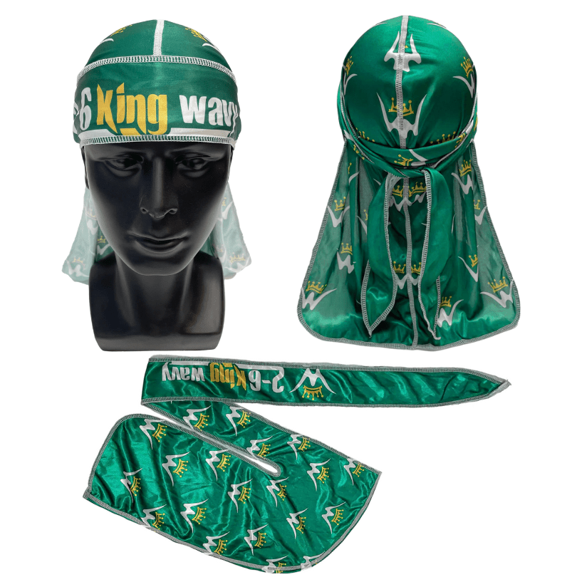 Silk Durag for 360 Waves & Overnight Compression [All Variants] 26 King Wavy Merch, LLC