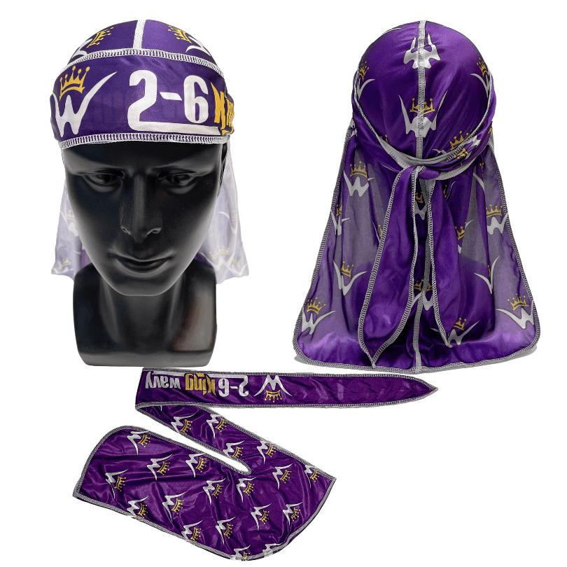 Silk Durag for 360 Waves & Overnight Compression [All Variants] 26 King Wavy Merch, LLC