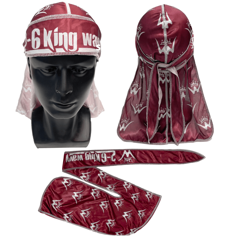 Silk Durag for 360 Waves & Overnight Compression [All Variants] 26 King Wavy Merch, LLC