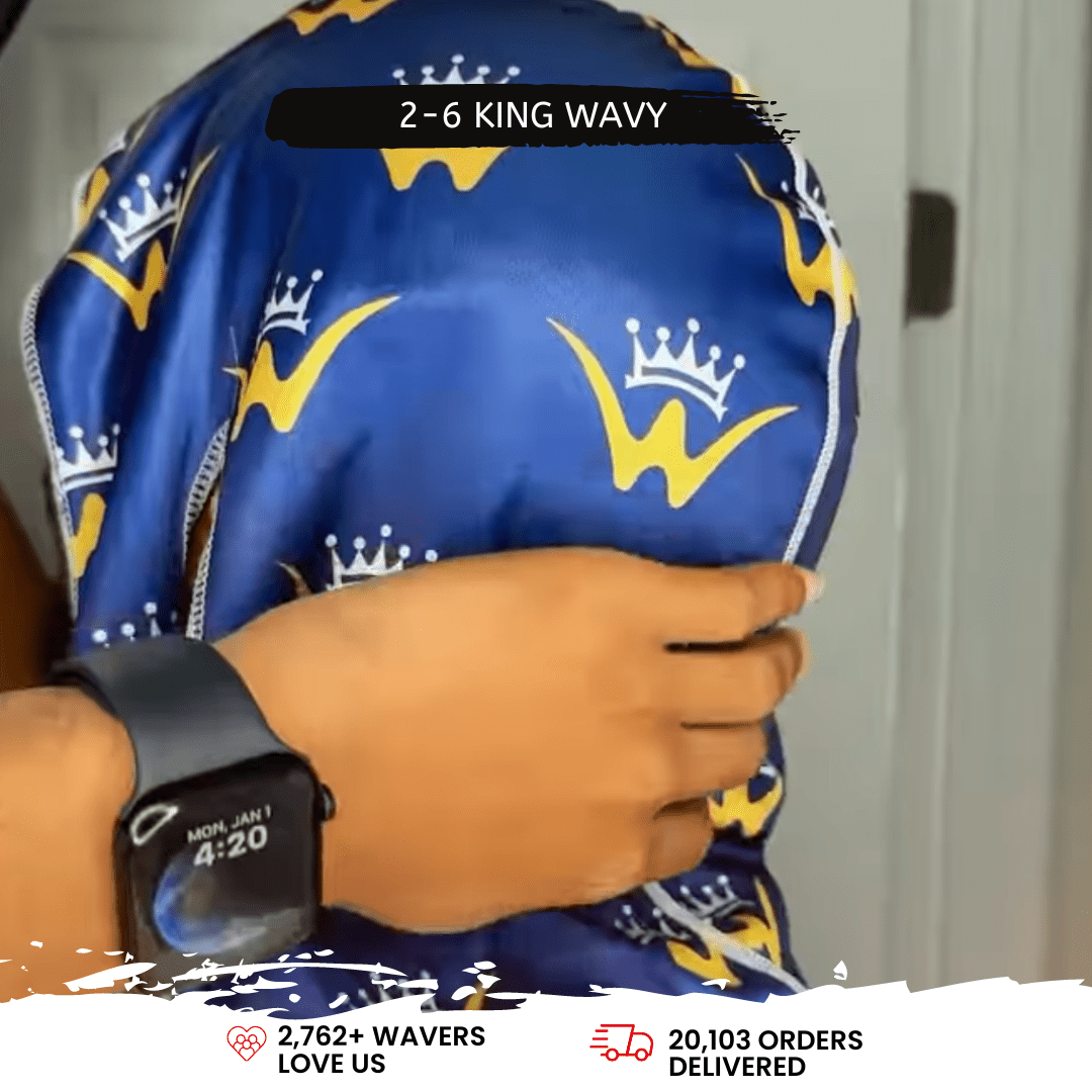 Silk Durag for 360 Waves & Overnight Compression [All Variants] 26 King Wavy Merch, LLC