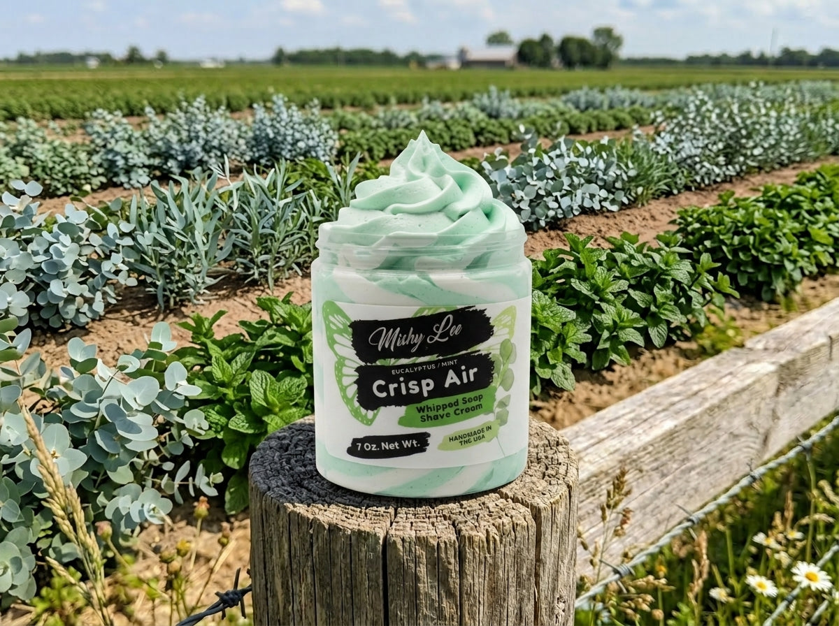 Crisp Air Whipped Soap and Shave Cream Mishy Lee Boutique