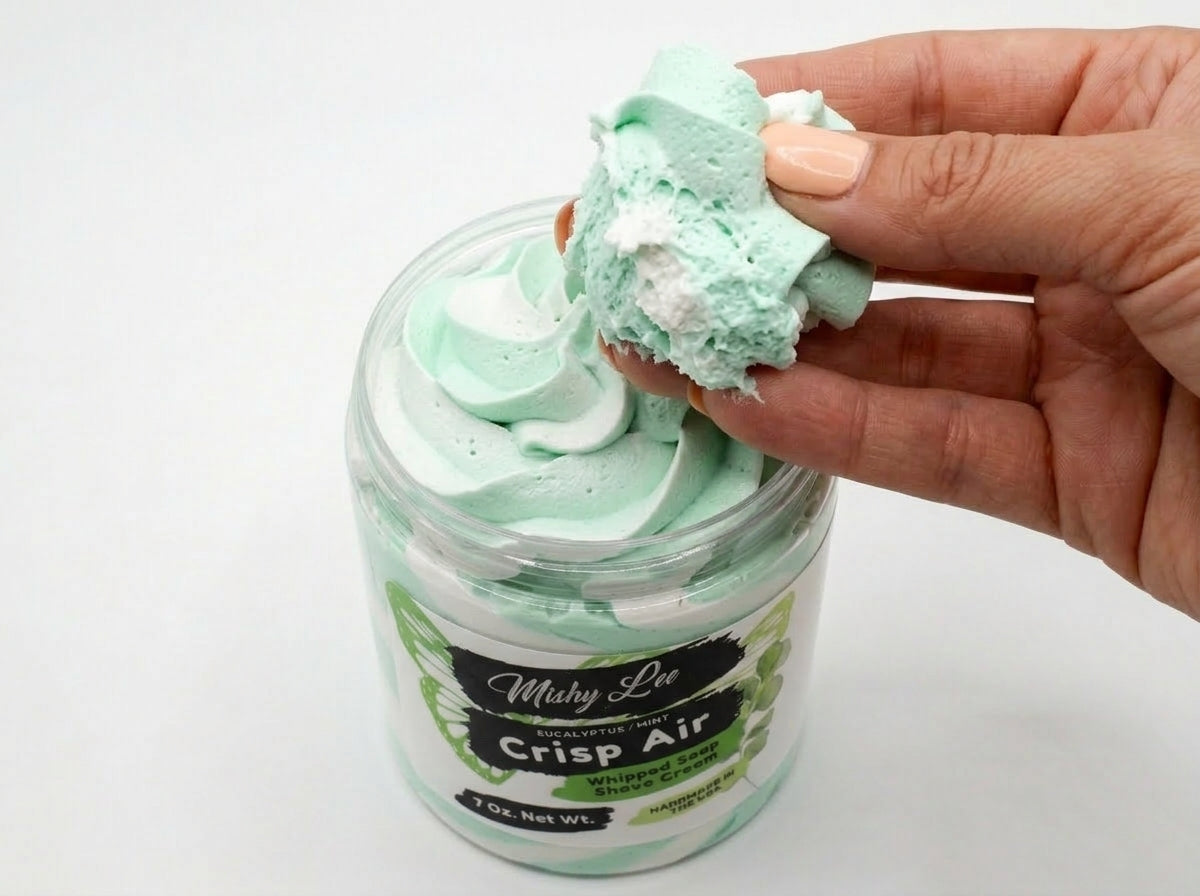 Crisp Air Whipped Soap and Shave Cream Mishy Lee Boutique