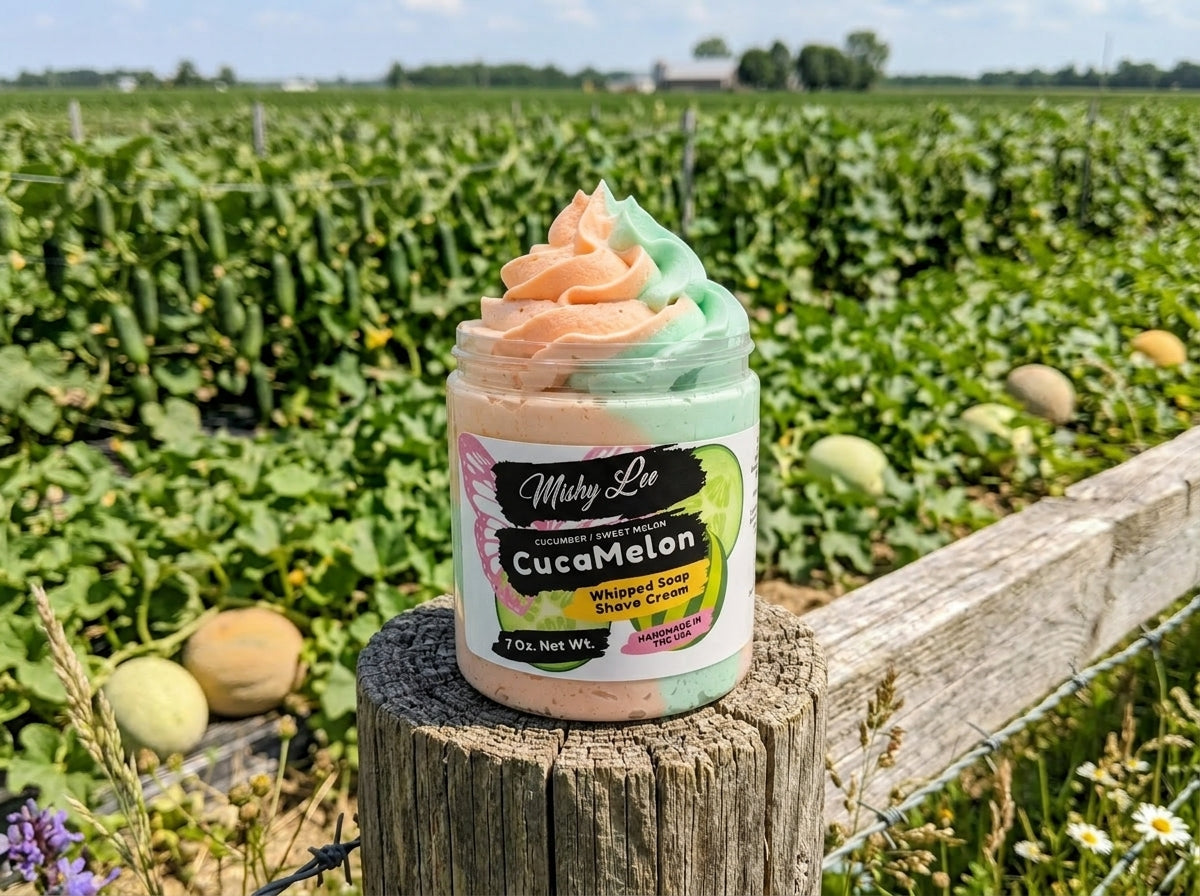 CucaMelon Whipped Soap and Shave Cream Mishy Lee Boutique