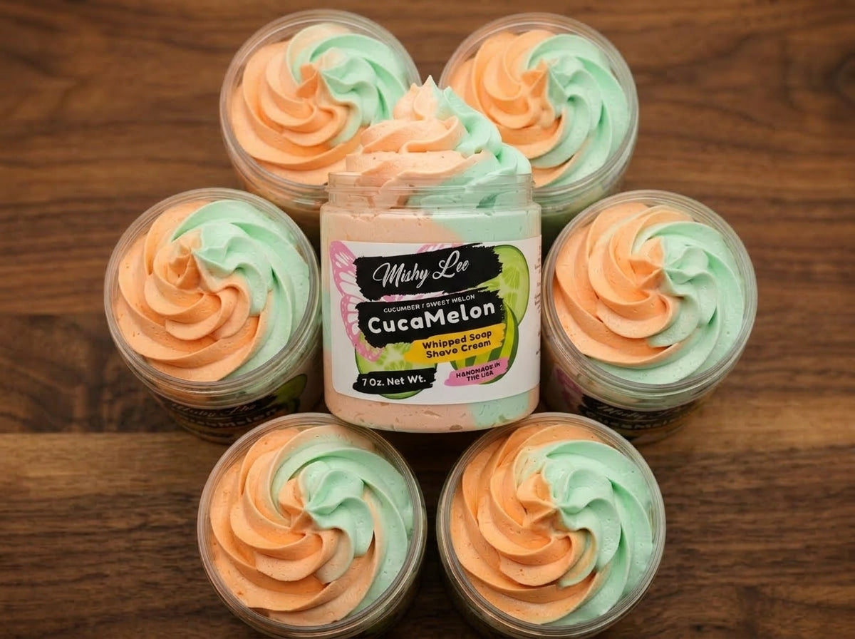CucaMelon Whipped Soap and Shave Cream Mishy Lee Boutique