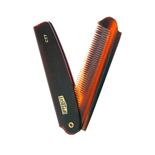 Uppercut Deluxe CT7 Flip Comb Folding Pocket Comb Beauty Care Bag