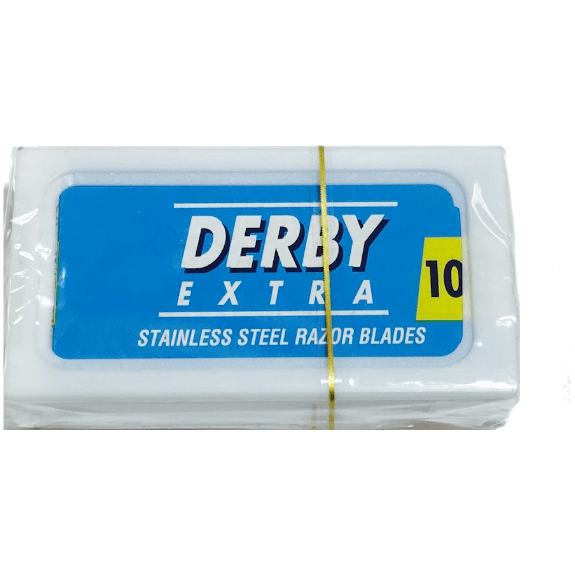 Derby Stainless Steel Double Edge Razor Blades - 10 Pack Pasteur Pharmacy