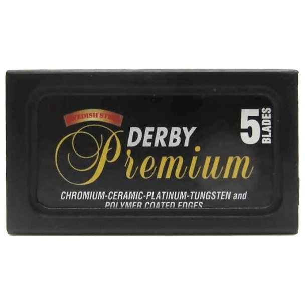 Derby Premium Double Edge Razor Blades - 5 Pack Pasteur Pharmacy