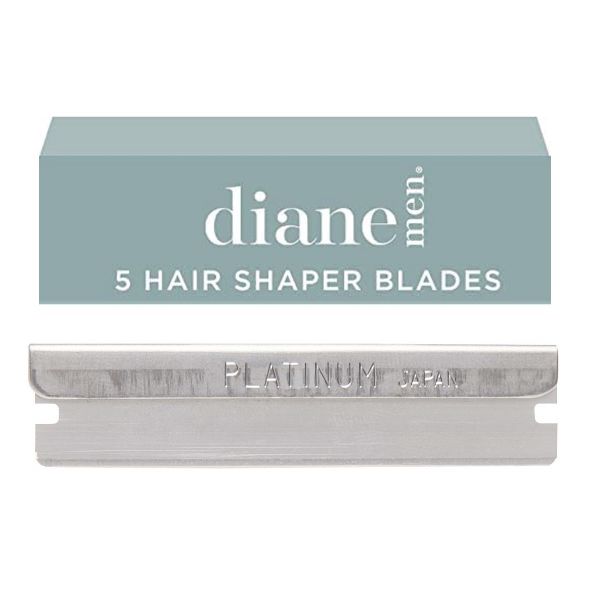 DIANE STAINLESS STEEL SHAPER BLADES 60PK (#D22B) N.O.S. Barber Supply