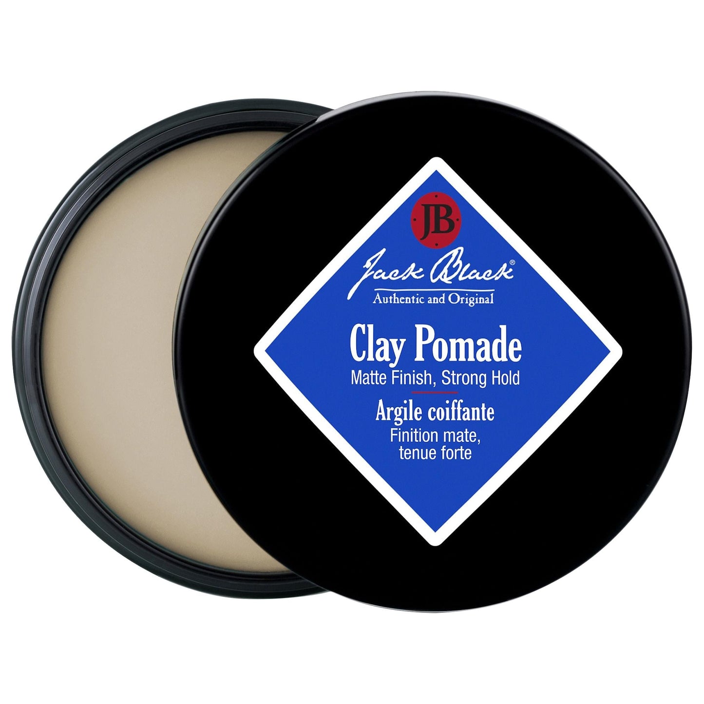Pure Science Clay Pomade for Textured Hair Styling - Natural Hold, Matte Finish, Cruelty-Free Beauty Care Bag