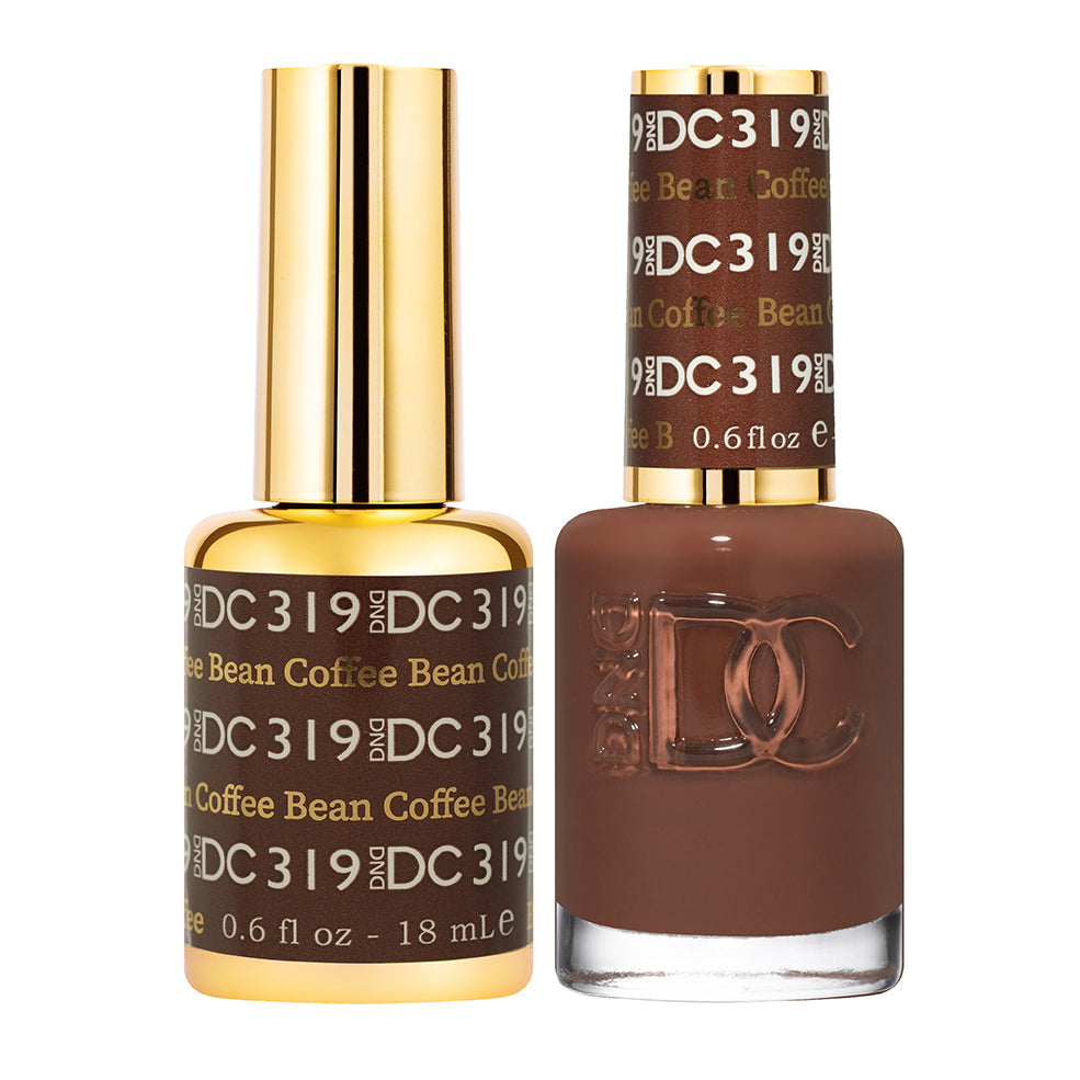 Coffee Bean #319 - DC Gel Duo Lunali Nail Supply