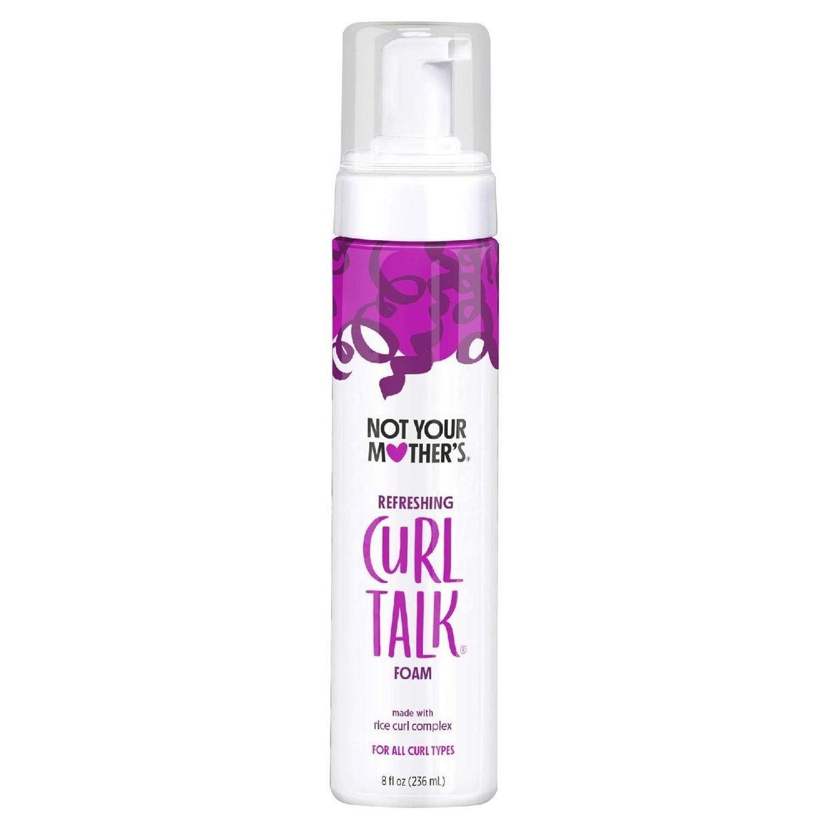 Not Your Mothers Curl Talk Refreshing Foam 8 Oz My Beauty Site Pro
