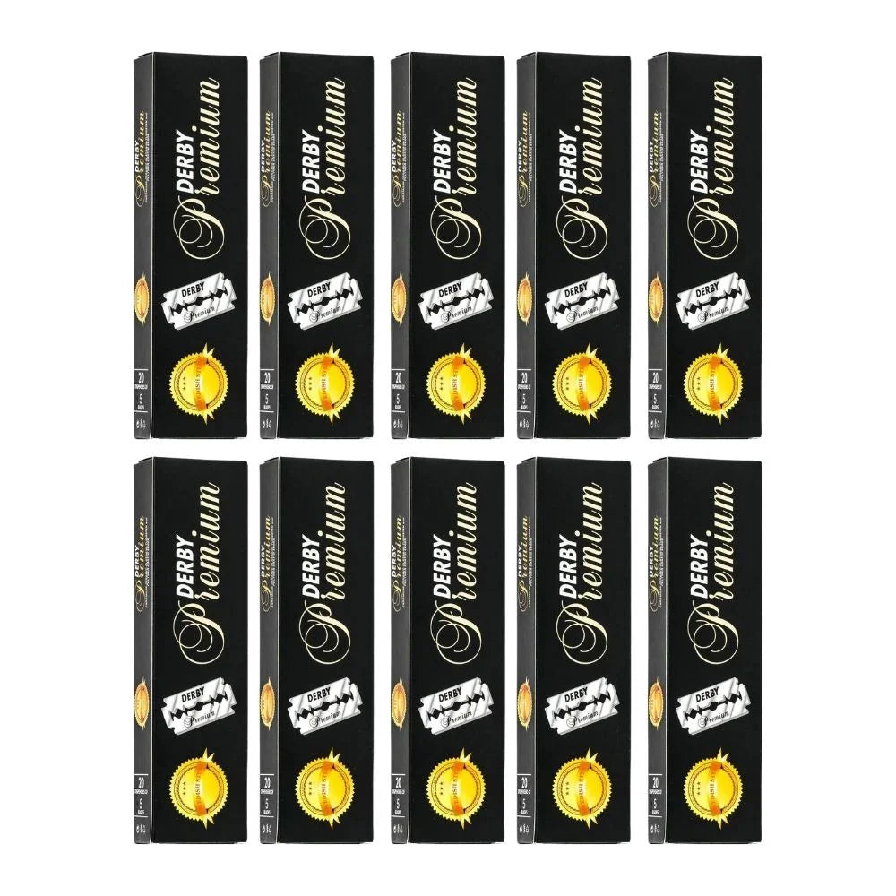 Derby Premium Double Edge Razor Blades - Multipack BarberSets