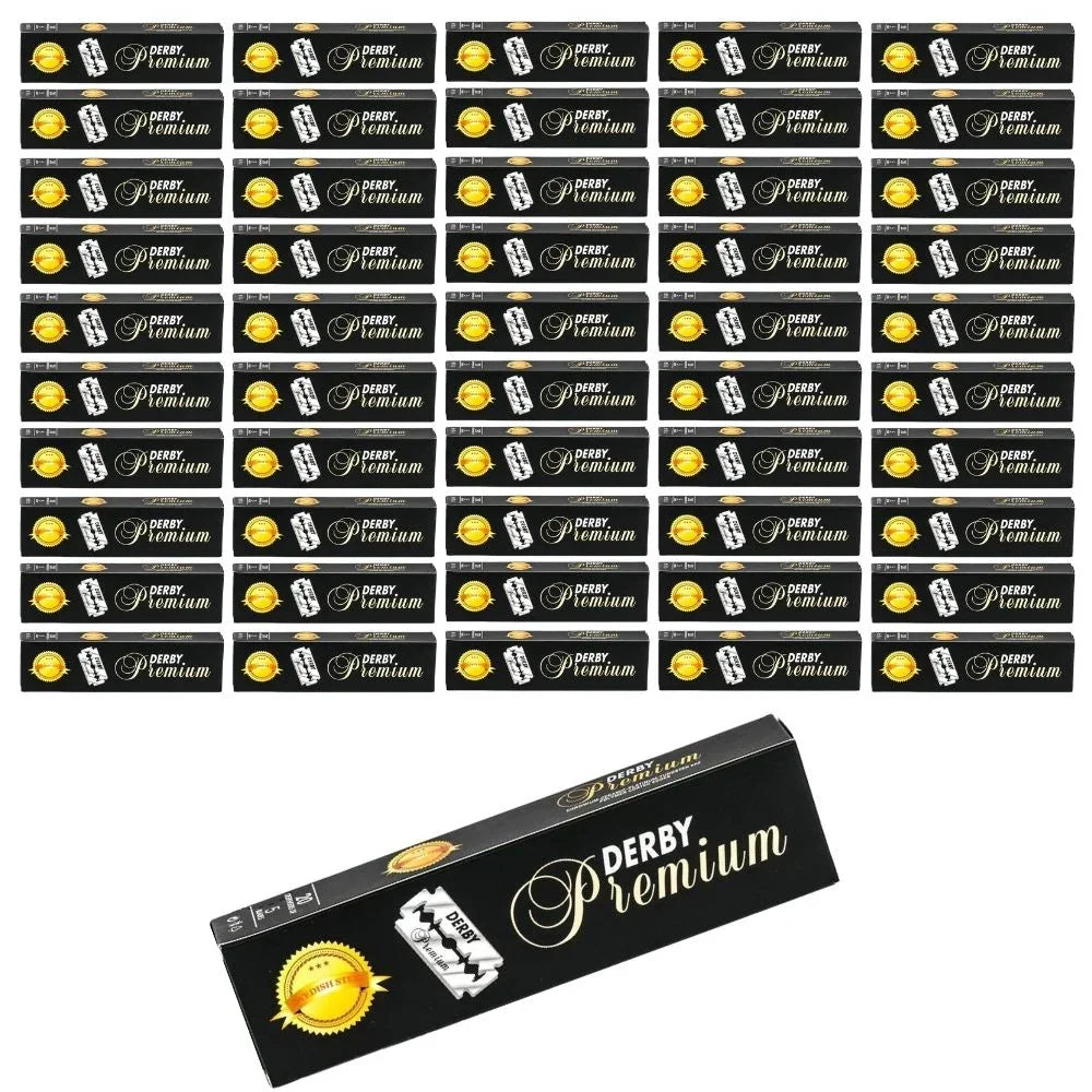 Derby Premium Double Edge Razor Blades - Multipack BarberSets