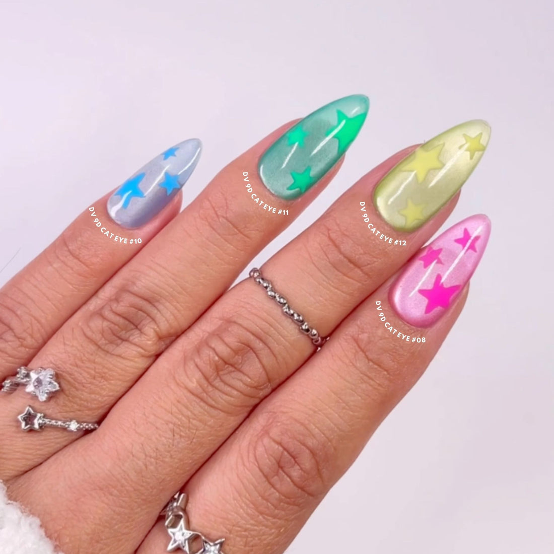 Diva 9D Cat Eyes Glass Ball #12 - Leafy Prowl Lunali Nail Supply