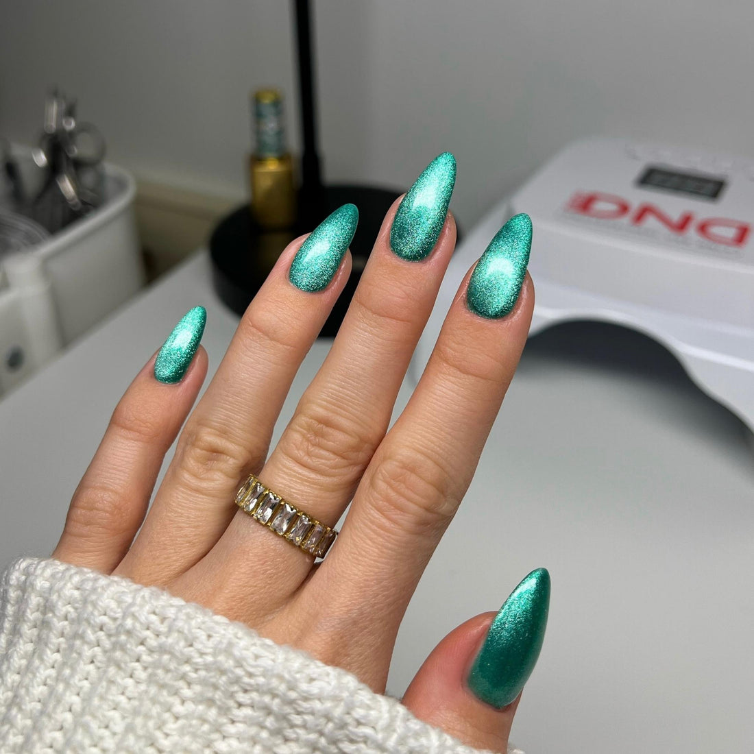Diva 9D Cat Eyes Candy #20 - Leopard Mint Lunali Nail Supply