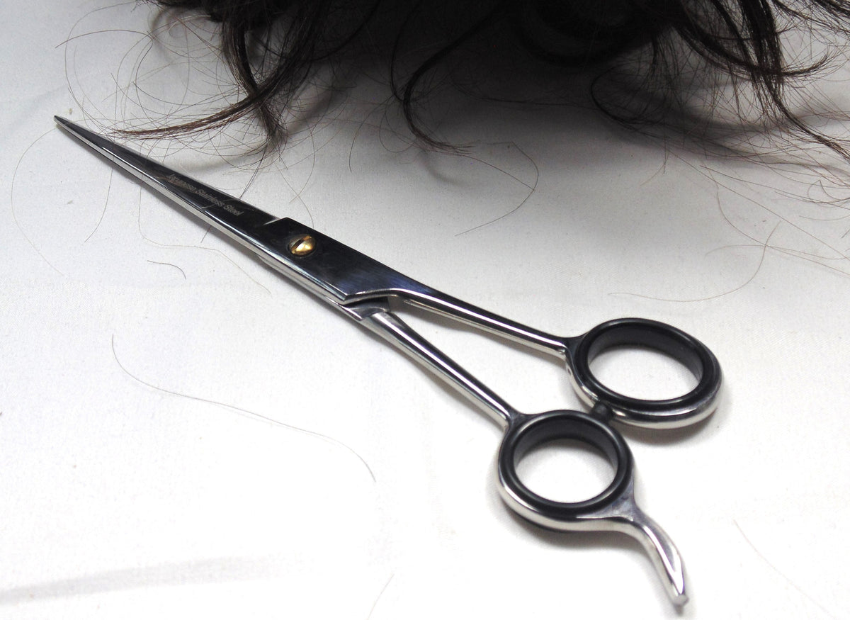 Left handed barber scissor 7" Tamsco Precision Tools