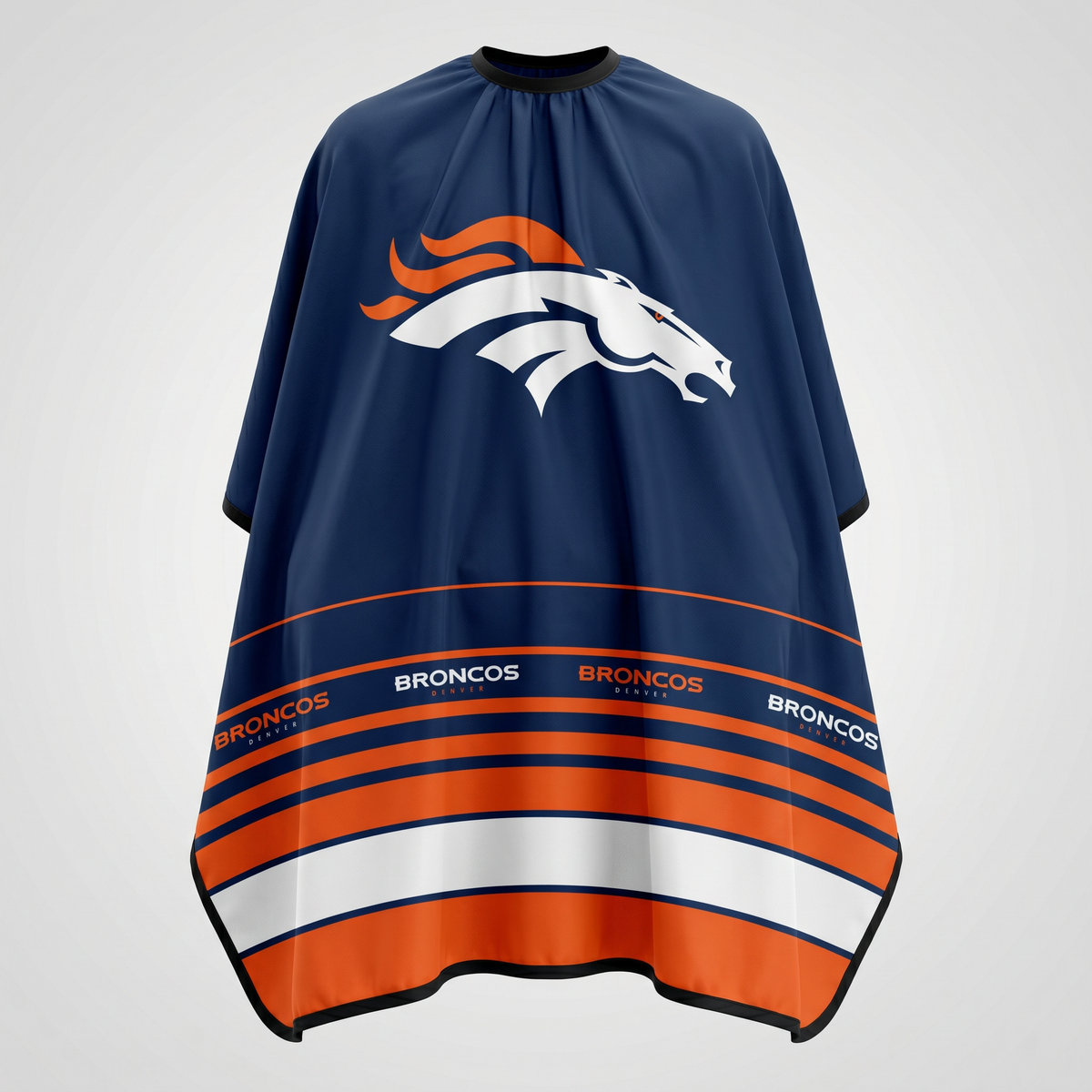 Denver Broncos Barber Cape myteamcape