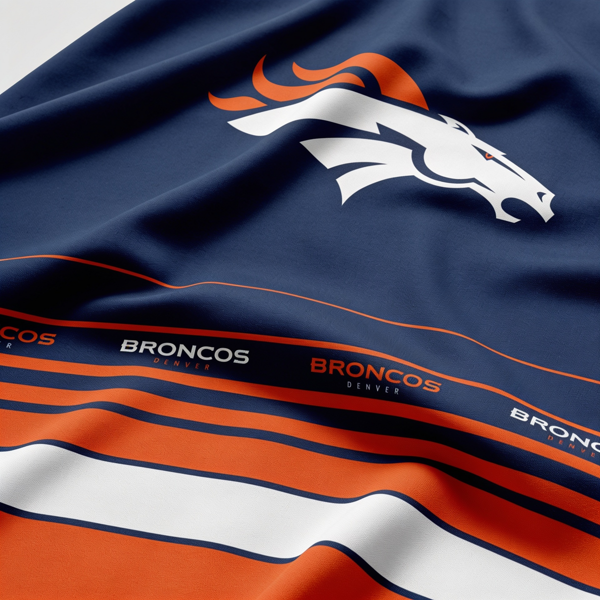 Denver Broncos Barber Cape myteamcape