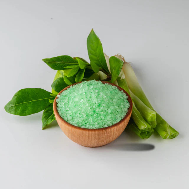 BCL Spa - Lemongrass + Green Tea - Dead Sea Salt Soak Queen Nails & Beauty Supplies