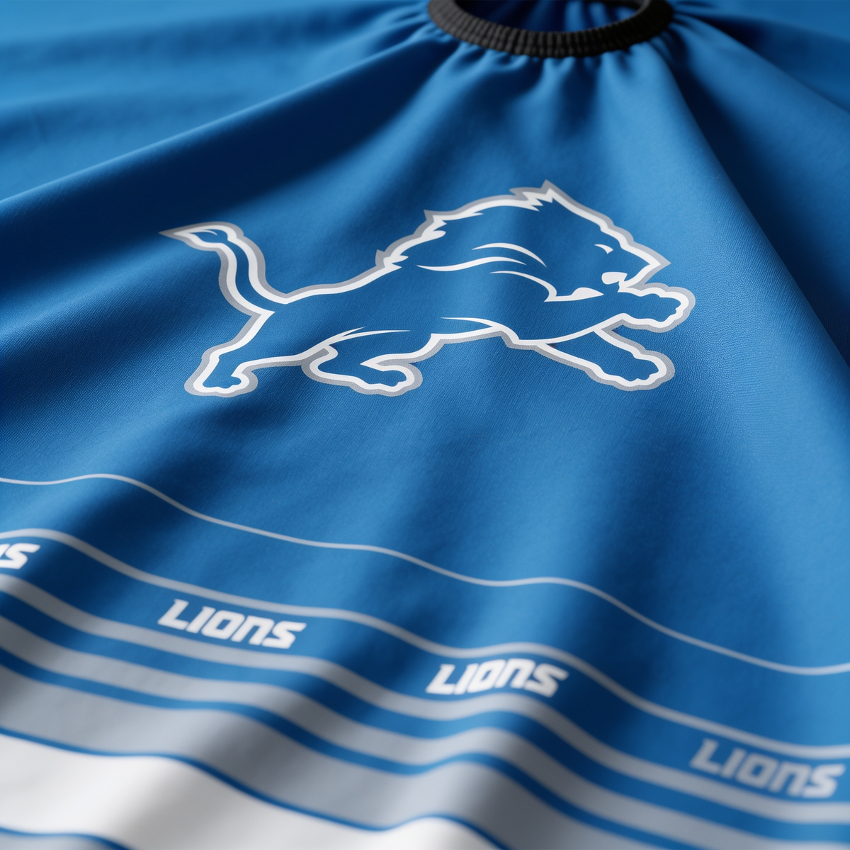 Detroit Lions Barber Cape myteamcape