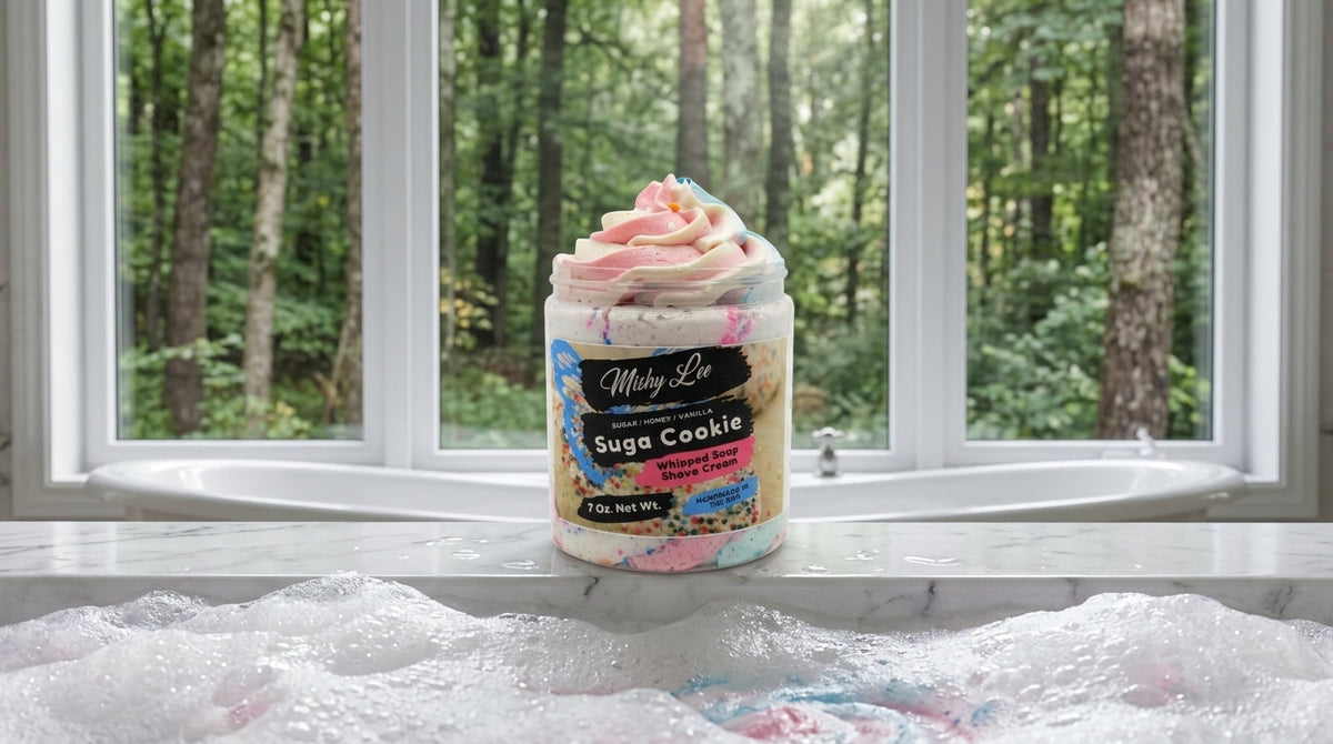 Suga Cookie Whipped Soap and Shave Cream Mishy Lee Boutique