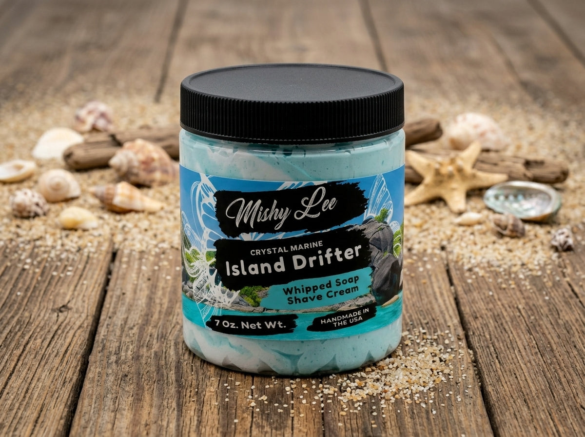 Island Drifter Whipped Soap and Shave Cream Mishy Lee Boutique
