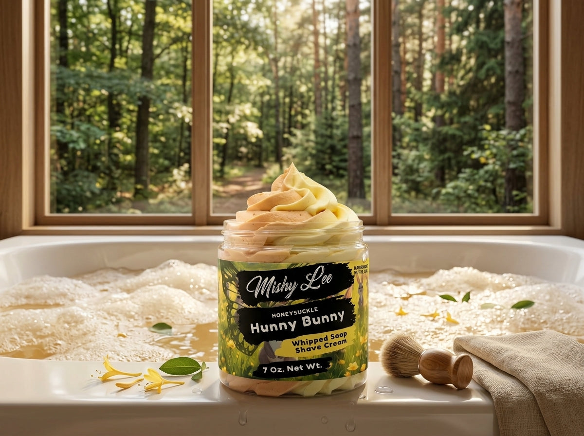 Hunny Bunny Whipped Soap and Shave Cream Mishy Lee Boutique