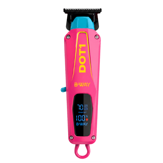 B-WAY DOT1 Pink Professional Cordless Trimmer – 7,000 RPM RT-Way USA