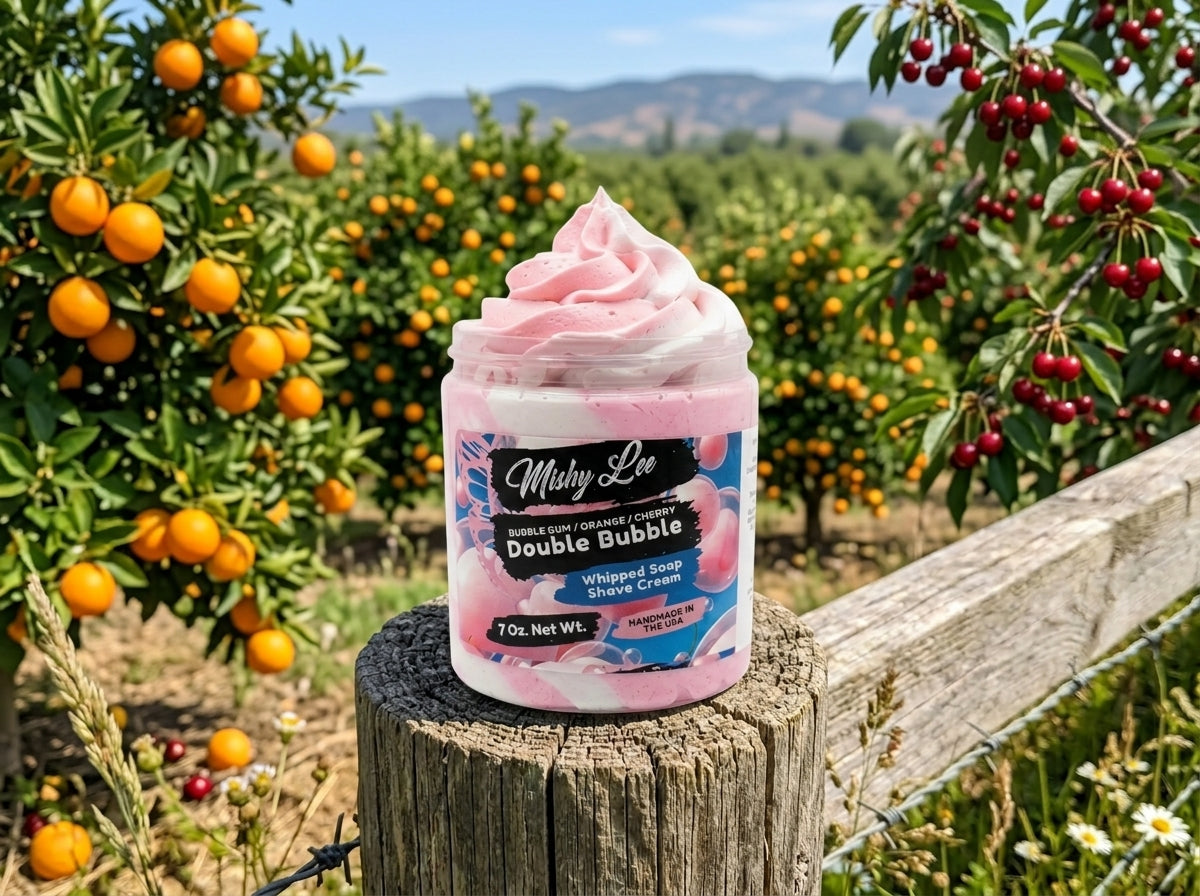 Double Bubble Whipped Soap and Shave Cream Mishy Lee Boutique