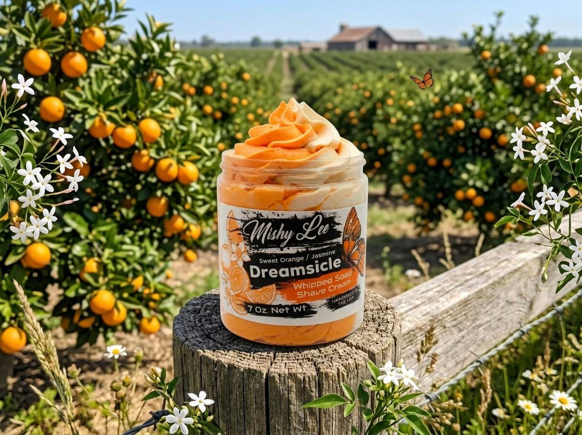 Dreamsicle Whipped Soap and Shave Cream Mishy Lee Boutique