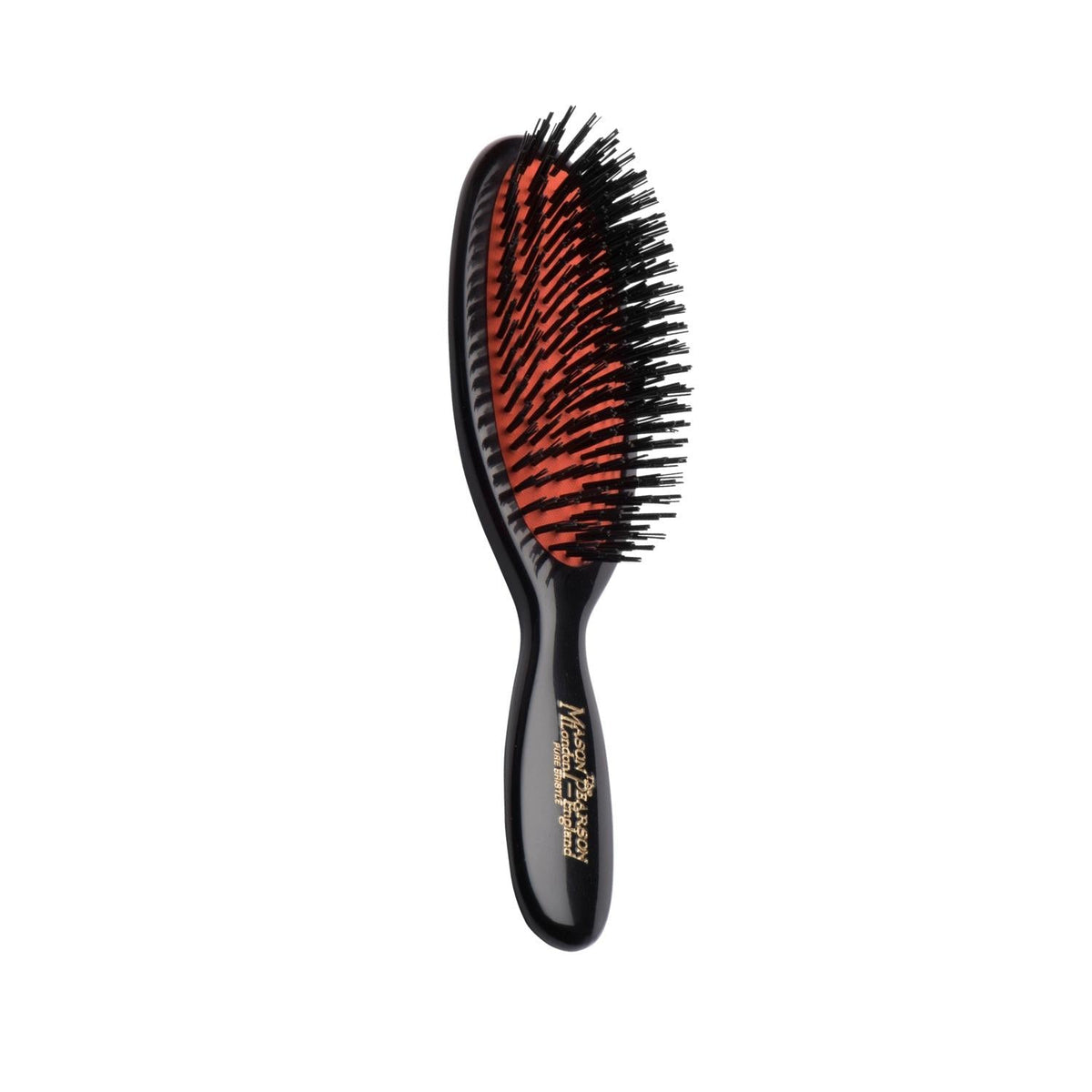 Mason Pearson Pocket Boar Bristle B4 Dark Hair Brush: For Healthy, Shiny Hair On-the-Go Beauty Care Bag